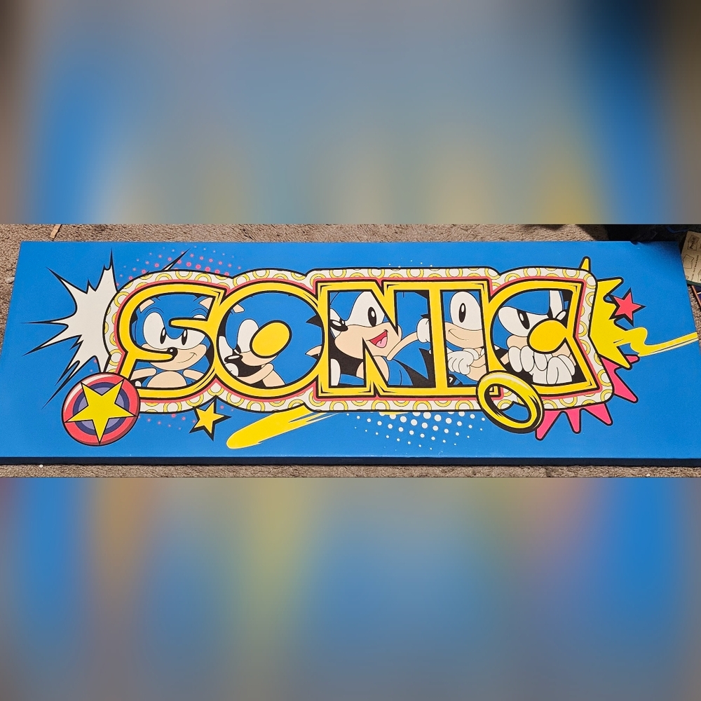 Sonic the Hedgehog Canvas Decor